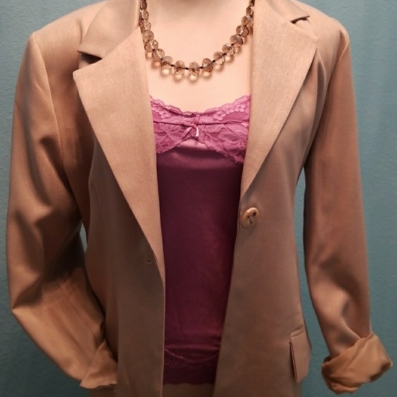 Classic Long blazer duster jacket. 6 - Picture 3 of 4